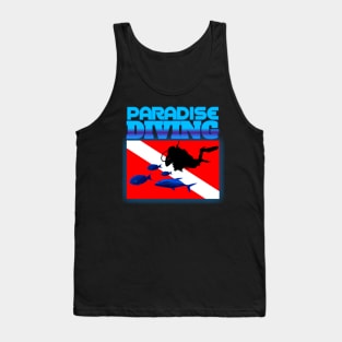 Scuba diving t-shirt designs Tank Top